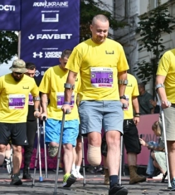 У Львові відбувся півмарафон, в якому взяли участь ветерани на протезах