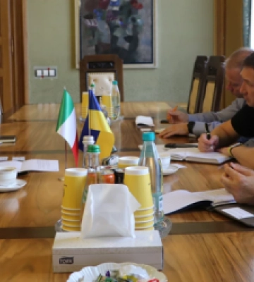 Максим Козицький зустрівся зі спеціальним посланником МЗС Італії