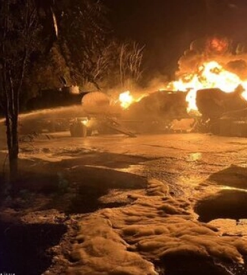 Під час нічного обстрілу порту Рені на Одещині мешканці румунського міста Галац чули &quot;пекельні звуки&quot;, - місцеві ЗМІ