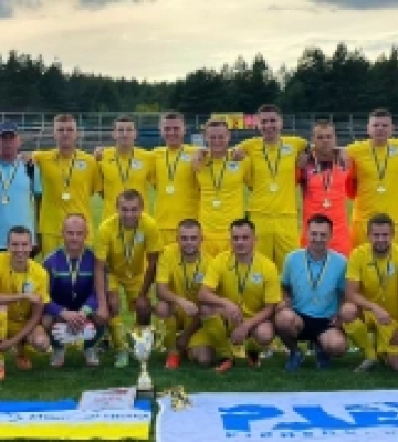 Атомники Рівненської АЕС - володарі Суперкубка Рівненщини з футболу