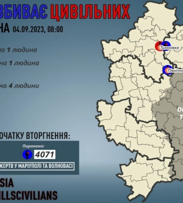 Атака на Донецьку область: за добу окупанти поранили п&#039;ятьох людей, ще один загинув