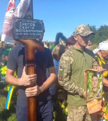 Дмитрівська громада попрощалася із загиблим молодшим сержантом 