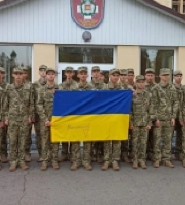72 нових ліцеїсти прийняли у  Обласному ліцеї з посиленою військово-фізичною підготовкою в Острозі