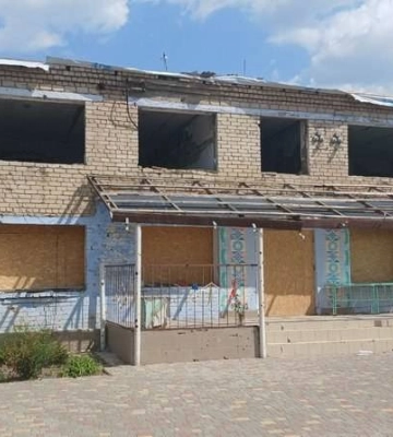 Село Киселівка, що на Миколаївщині, відновлюють після руйнувань та обстрілів