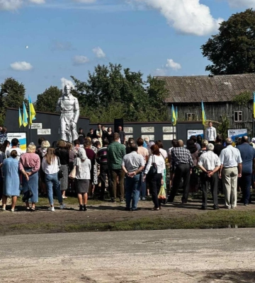 Дружині загиблого захисника з Волині вручили посмертну нагороду чоловіка