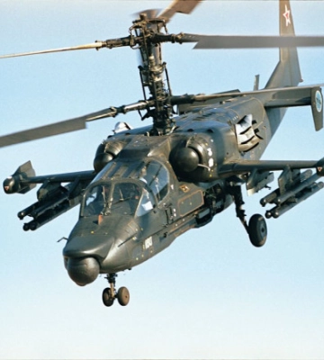 Російський вертоліт Ка-52 упав в Азовське море