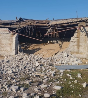 Обстріл Дніпропетровщини: зіпсовано 1500 тонн зерна