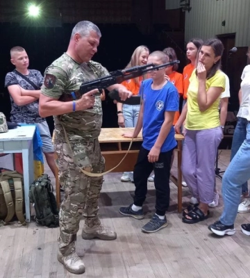 У Ківерцях «Вовки Волині» навчали всіх охочих самозахисту