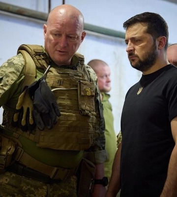 Зеленський відвідав бригади в Донецькій та Запорізькій областях: з військовими обговорив низку питань