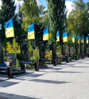Будівництво військового меморіального кладовища почнеться у листопаді в Гатненській громаді