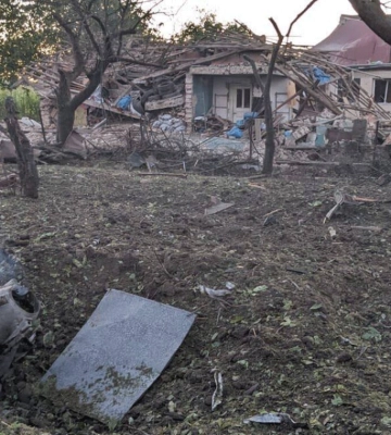 На Київщині через падіння уламків ракет є постраждалі