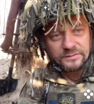 Відомий захисник з Рівненщини показав, як звучать російські кулі (ВІДЕО)