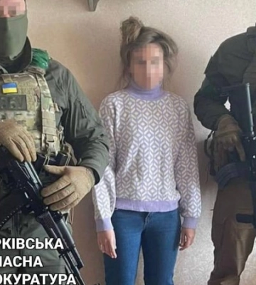 Коригувальниця вогню по Харкову Дар’я Кригіна проведе за ґратами 11 років