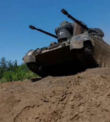 Боеприпасы нового производства для зенитных установок Gepard прибыли в Украину