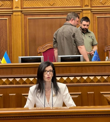 Арахамія: голова АМКУ Піщанська подала заяву про звільнення, її замінить очільник Донецької ОВА Кириленко
