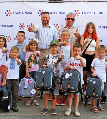 У Дніпровській філії «ГАЗМЕРЕЖІ» привітали дітей співробітників з прийдешнім Днем знань!