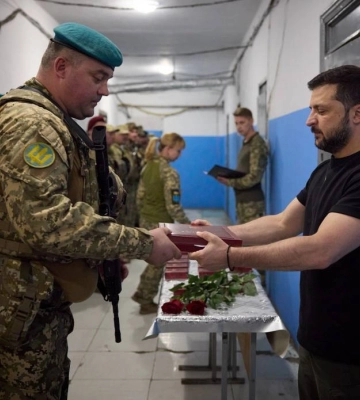 Командир миколаївських морпіхів отримав звання «Герой України»