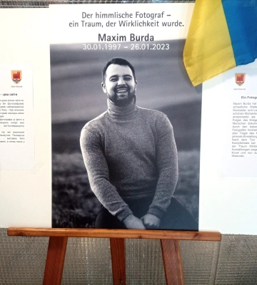 Один фотограф – два світи: виставку світлин загиблого ковельчанина Максима Бурди представили в Німеччині