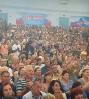 В Мелитополе у коллаборантов началась истерика по поводу уголовных дел – оккупанты успокаивают (видео, фото)