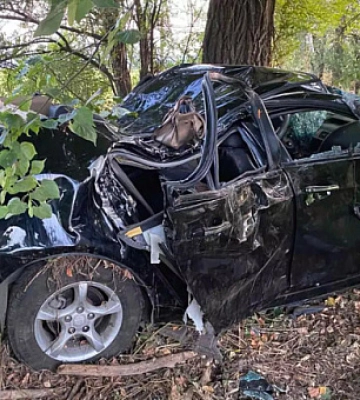 В Криворожском районе произошла авария: погибла женщина и двое мужчин травмировались