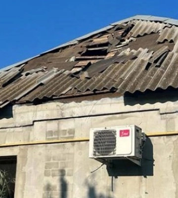 Село в Харьковской области обстреляли кассетными снарядами
