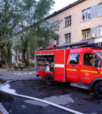 У Деснянському районі столиці горіла психоневрологічна лікарня