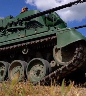 Наев показал работу зенитки Gepard в Житомирской области: сбила все цели за 2 последние атаки