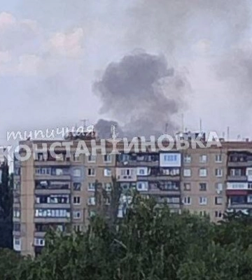 Российские войска обстреляли рынок в центре Константиновки, есть погибшие и раненые