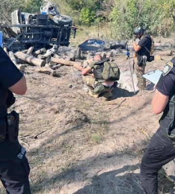 На Харківщині підірвалася вантажівка з деревиною 