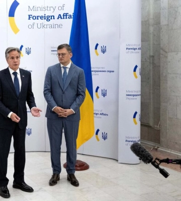 Блінкен у Києві: з'явилися перші заяви держсекретаря США
