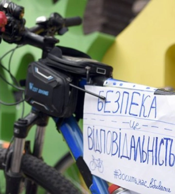 На Львівщині оштрафували більше півтори тисячі велосипедистів за порушення ПДР