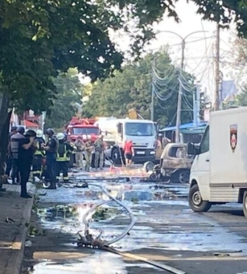 Оккупанты ударили по центральному рынку Константиновки Донецкой области: много погибших и раненых, видео