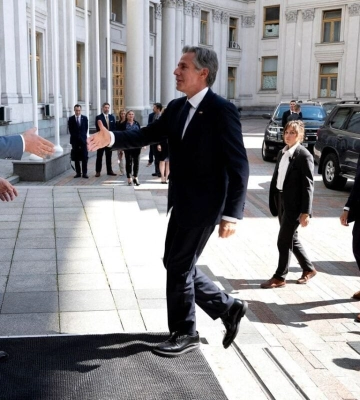 Блінкен у Києві: з'явилися перші заяви держсекретаря США