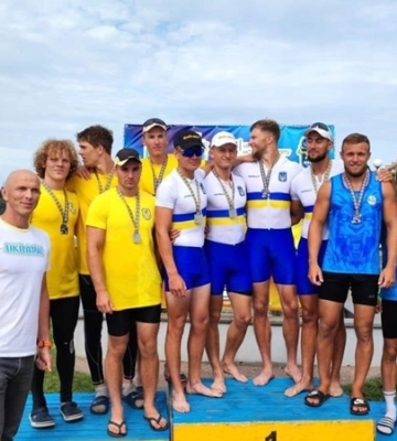 Дніпровські спортсмени посіли призові місця на Чемпіонаті України з веслування на байдарках і каное