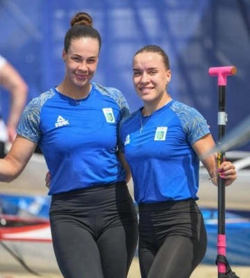 Веслувальниці Валерія Терета та Людмила Лузан вибороли олімпійську ліцензію для України