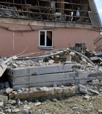 Последствия вражеских обстрелов Донецкой области. ФОТОрепортаж