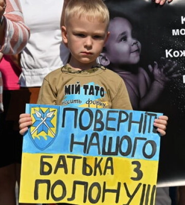 500 днів в полоні. В Києві відбулась акція на підтримку Маріупольського гарнізону