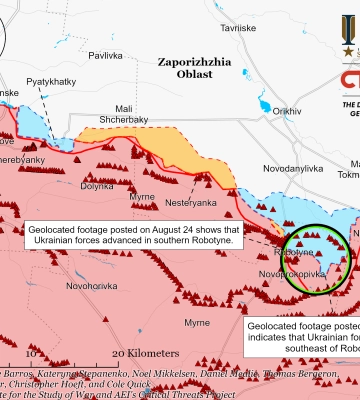 ВСУ продвигаются к селу Новопрокоповка Запорожской области, - силы обороны Таврического направления