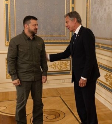 Зеленський та Блінкен обговорили допомогу Україні від США (оновлено)