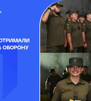 Бійцям з Національної гвардії вручили медалі «За оборону Чернігова»