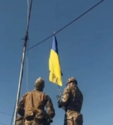 У двох населених пунктах «сірої зони» на Харківщині підняли український прапор