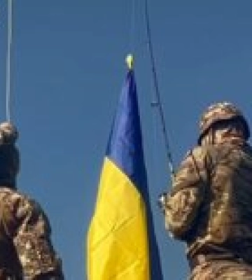 Пограничники подняли флаг в серой зоне Харьковской области – видео, фото, карта