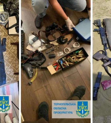 Ручний кулемет та 2 автомати: правоохоронці затримали торговця зброєю з Дніпропетровщини