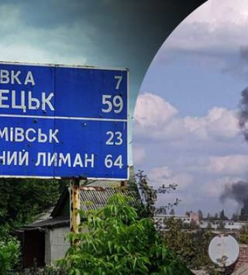 У тимчасово окупованій Горлівці пролунали вибухи: у небо здійнявся чорний дим