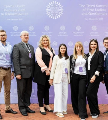 Психологи та посадовці системи МВС взяли участь у третьому Саміті перших леді та джентльменів