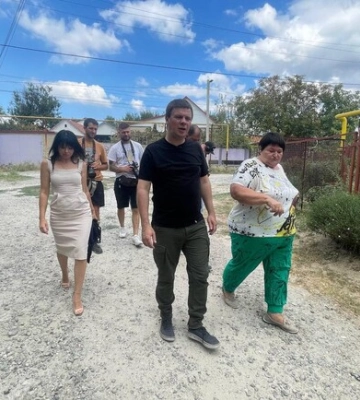 У Запорізький район приїхав відомий журналіст-мандрівник Дмитро Комаров