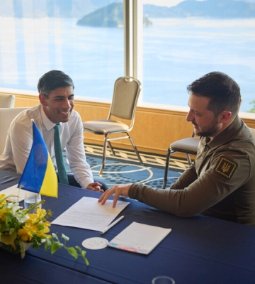 Зеленский сообщил Сунаку, что Украина нуждается в усилении ПВО Одесской области после открытия альтернативного &quot;зерновой сделке&quot;&amp;hellip;