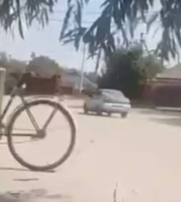 В Олешках вибухнуло авто з працівниками ФСБ та окупантами (відео)