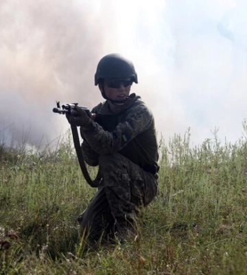 Карта боевых действий в Украине 8 сентября