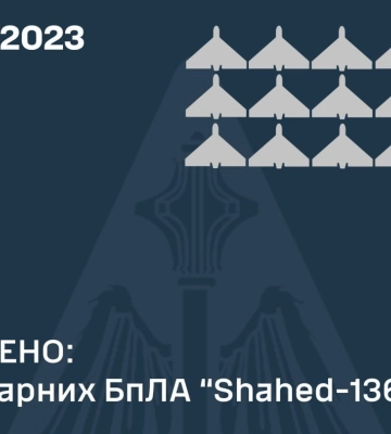 ПВО уничтожило 16 из 20-ти «Шахедов», рф атаковала Запорожье и Одесщину